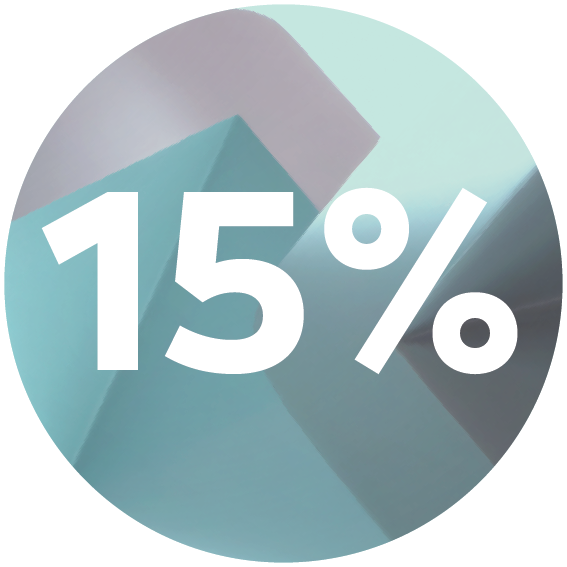 15% OFF