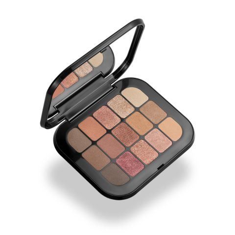 Eyeshadow Palette With 15 Matte and Metallic Shades