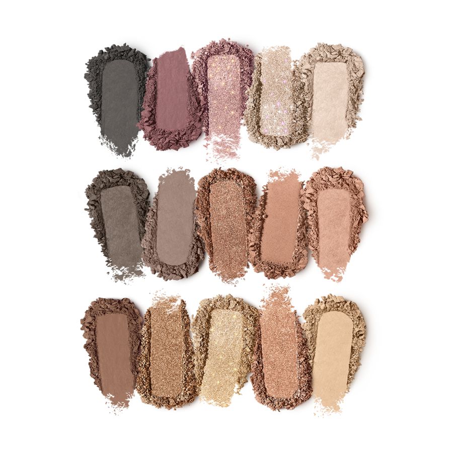 Eyeshadow Palette With 15 Matte and Metallic Shades