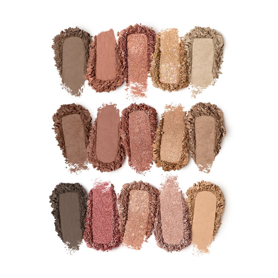 Eyeshadow Palette With 15 Matte and Metallic Shades